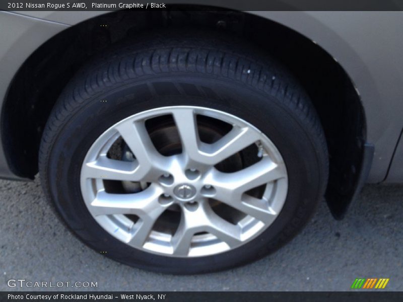 Platinum Graphite / Black 2012 Nissan Rogue S AWD