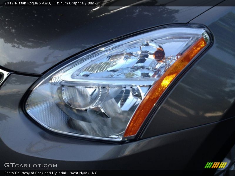 Platinum Graphite / Black 2012 Nissan Rogue S AWD