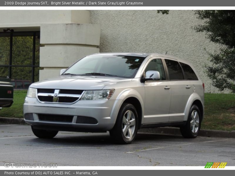Bright Silver Metallic / Dark Slate Gray/Light Graystone 2009 Dodge Journey SXT