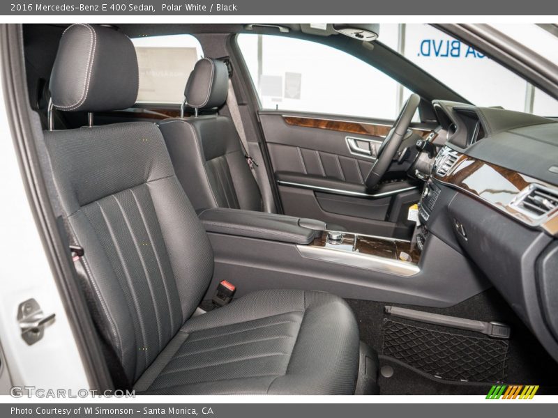 Polar White / Black 2016 Mercedes-Benz E 400 Sedan
