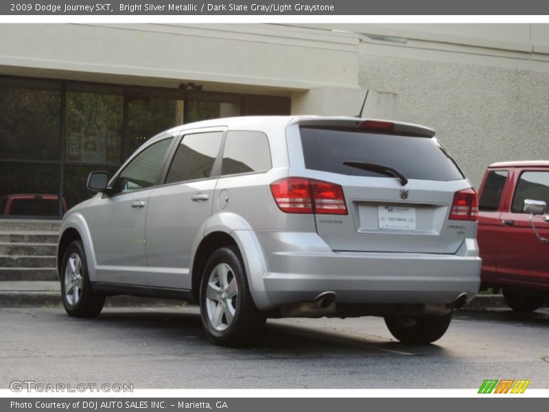 Bright Silver Metallic / Dark Slate Gray/Light Graystone 2009 Dodge Journey SXT