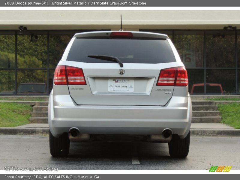 Bright Silver Metallic / Dark Slate Gray/Light Graystone 2009 Dodge Journey SXT