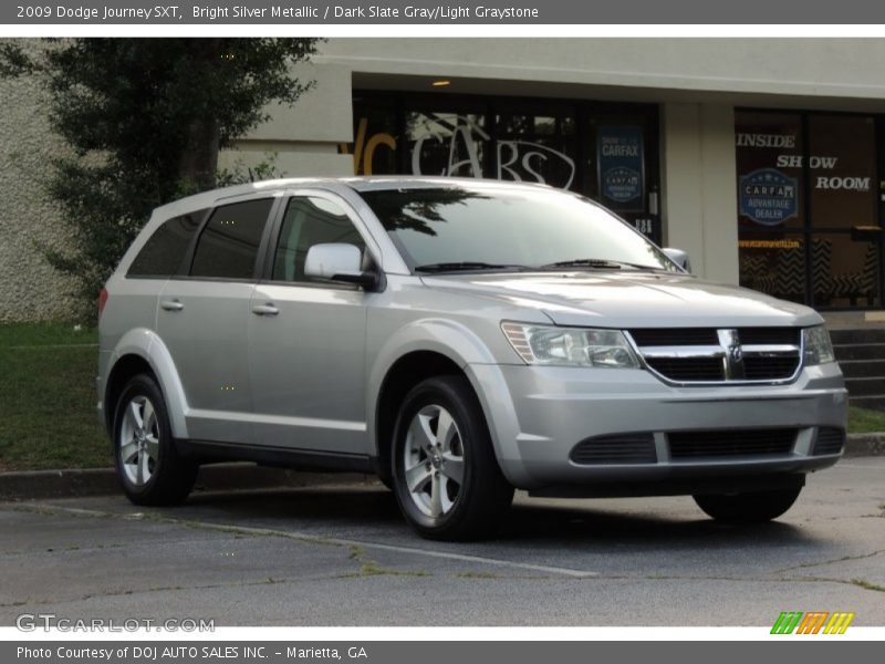 Bright Silver Metallic / Dark Slate Gray/Light Graystone 2009 Dodge Journey SXT