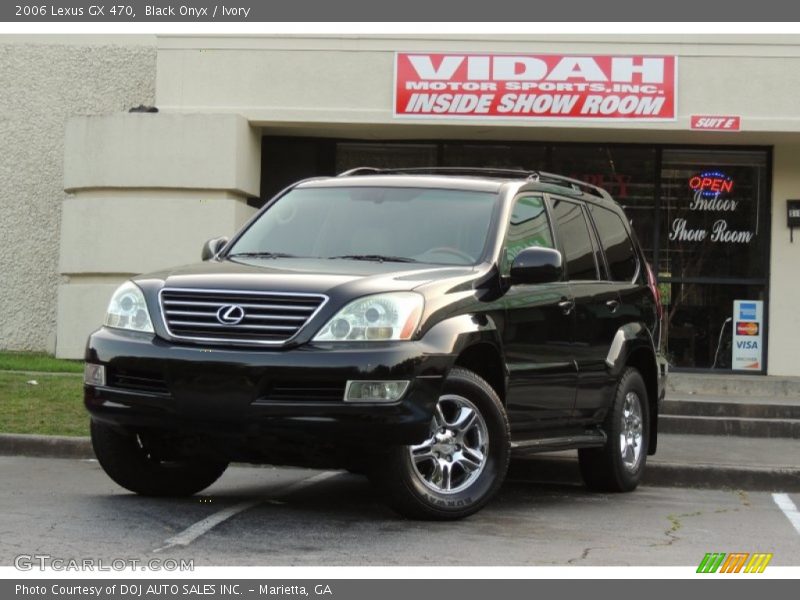 Black Onyx / Ivory 2006 Lexus GX 470