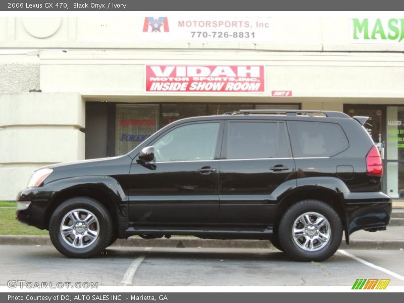 Black Onyx / Ivory 2006 Lexus GX 470