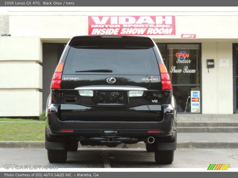 Black Onyx / Ivory 2006 Lexus GX 470