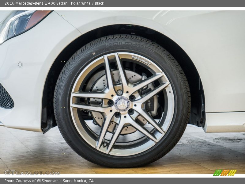Polar White / Black 2016 Mercedes-Benz E 400 Sedan