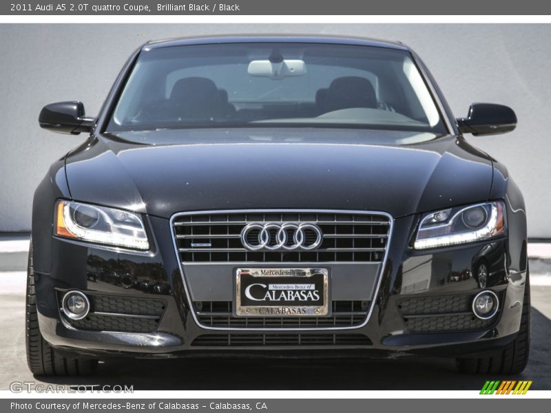 Brilliant Black / Black 2011 Audi A5 2.0T quattro Coupe