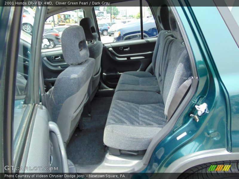 Clover Green Pearl / Dark Gray 2001 Honda CR-V EX 4WD