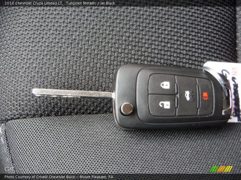 Keys of 2016 Cruze Limited LT