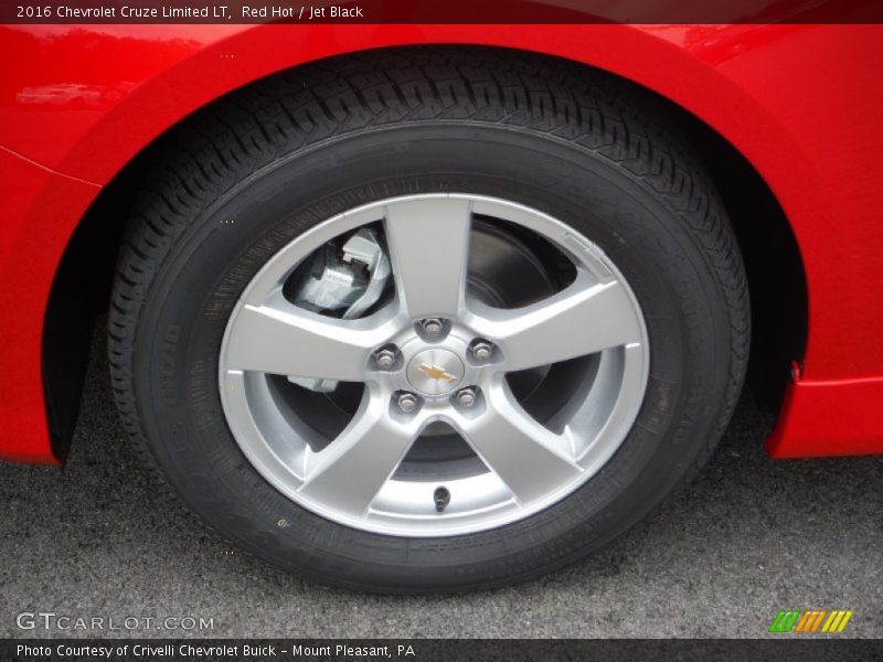 Red Hot / Jet Black 2016 Chevrolet Cruze Limited LT