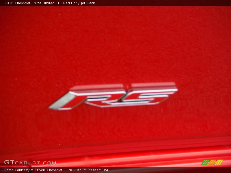 Red Hot / Jet Black 2016 Chevrolet Cruze Limited LT