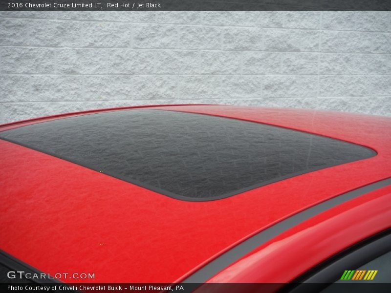 Red Hot / Jet Black 2016 Chevrolet Cruze Limited LT