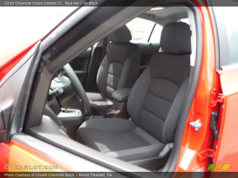 Red Hot / Jet Black 2016 Chevrolet Cruze Limited LT