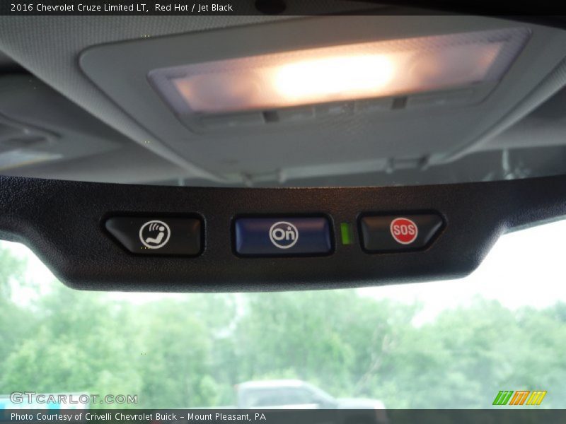 Red Hot / Jet Black 2016 Chevrolet Cruze Limited LT