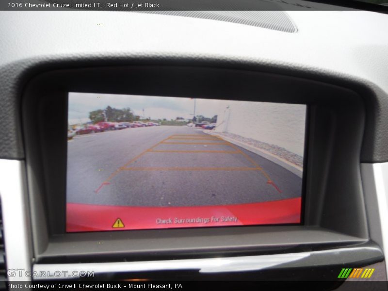 Red Hot / Jet Black 2016 Chevrolet Cruze Limited LT