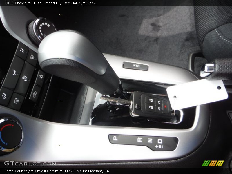 Red Hot / Jet Black 2016 Chevrolet Cruze Limited LT