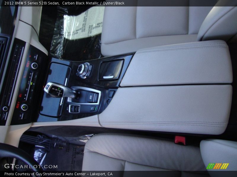 Carbon Black Metallic / Oyster/Black 2012 BMW 5 Series 528i Sedan