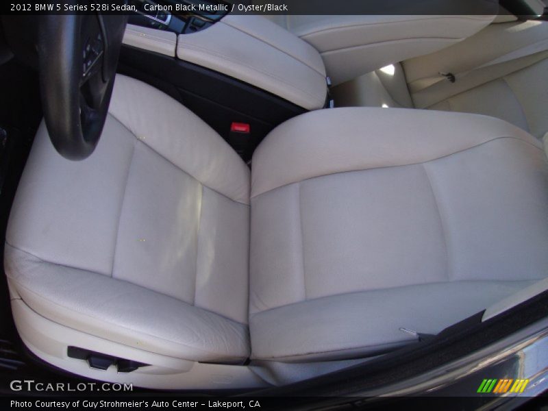 Carbon Black Metallic / Oyster/Black 2012 BMW 5 Series 528i Sedan