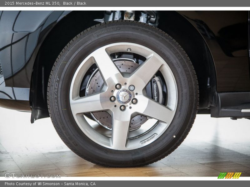 Black / Black 2015 Mercedes-Benz ML 350