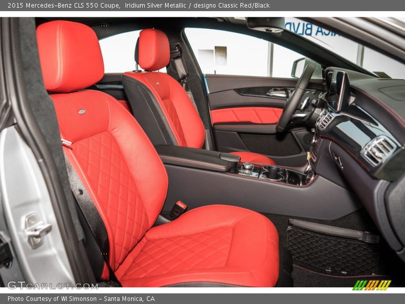  2015 CLS 550 Coupe designo Classic Red/Black Interior