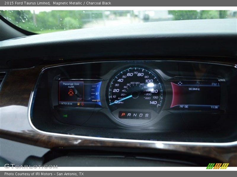 Magnetic Metallic / Charcoal Black 2015 Ford Taurus Limited
