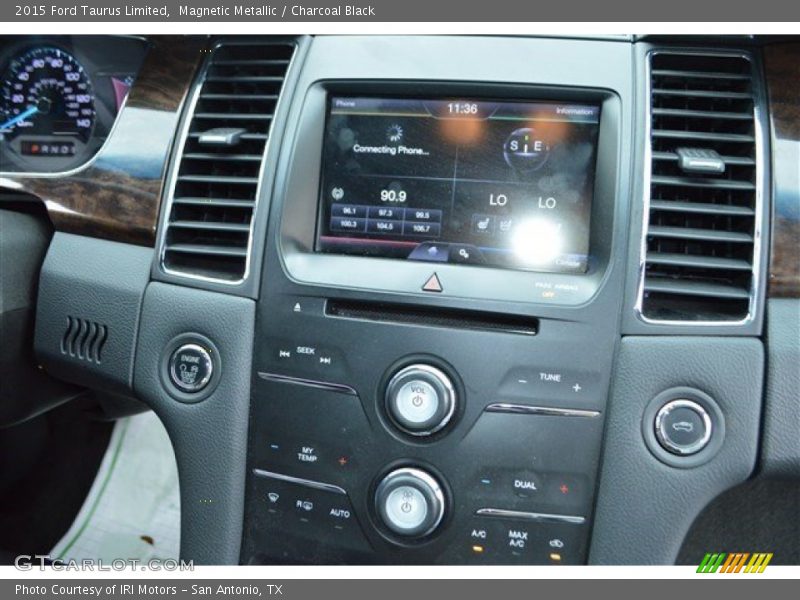 Magnetic Metallic / Charcoal Black 2015 Ford Taurus Limited