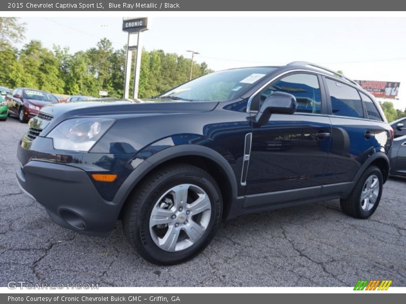Blue Ray Metallic / Black 2015 Chevrolet Captiva Sport LS