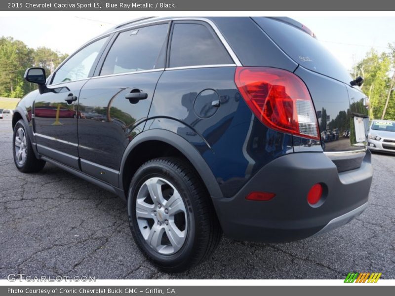 Blue Ray Metallic / Black 2015 Chevrolet Captiva Sport LS