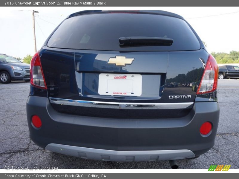 Blue Ray Metallic / Black 2015 Chevrolet Captiva Sport LS