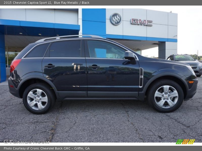 Blue Ray Metallic / Black 2015 Chevrolet Captiva Sport LS