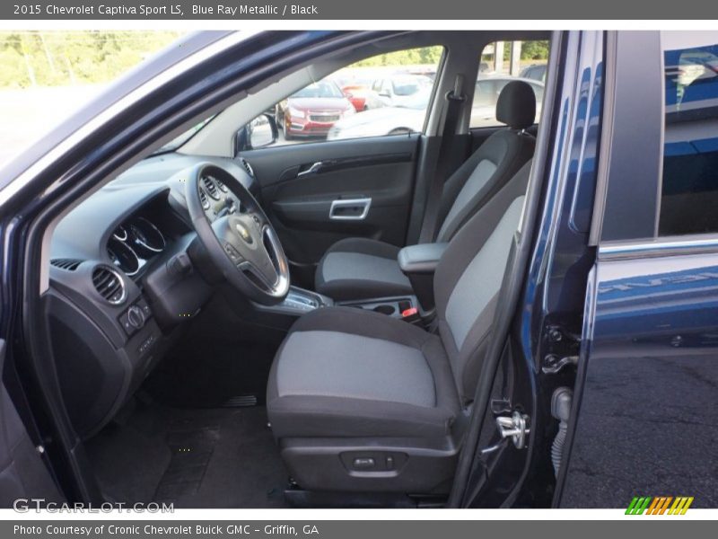 Blue Ray Metallic / Black 2015 Chevrolet Captiva Sport LS