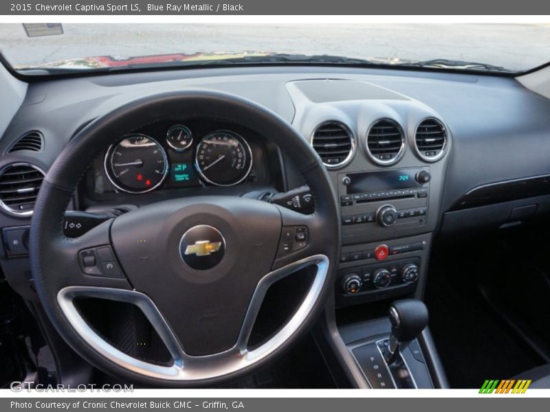 Blue Ray Metallic / Black 2015 Chevrolet Captiva Sport LS