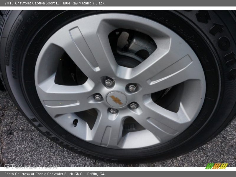 Blue Ray Metallic / Black 2015 Chevrolet Captiva Sport LS
