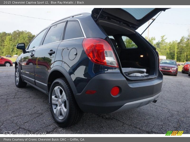 Blue Ray Metallic / Black 2015 Chevrolet Captiva Sport LS