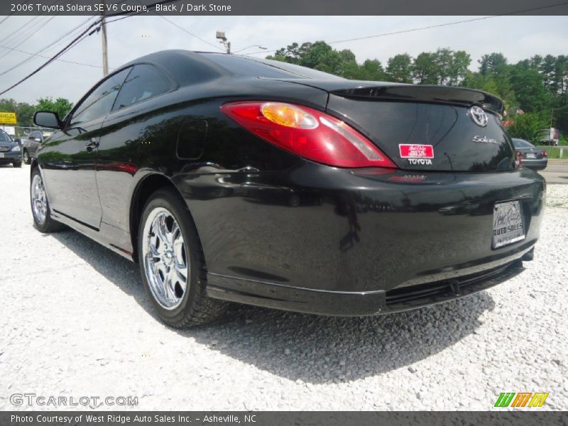 Black / Dark Stone 2006 Toyota Solara SE V6 Coupe
