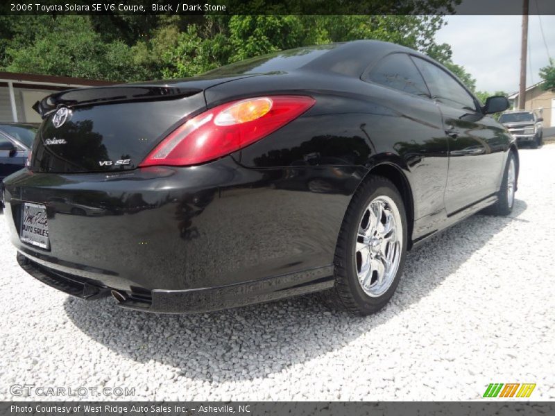 Black / Dark Stone 2006 Toyota Solara SE V6 Coupe