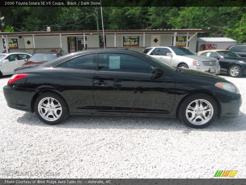 Black / Dark Stone 2006 Toyota Solara SE V6 Coupe