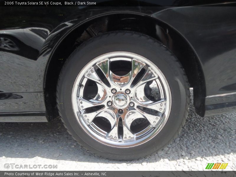 Black / Dark Stone 2006 Toyota Solara SE V6 Coupe