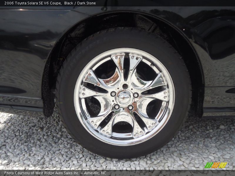 Black / Dark Stone 2006 Toyota Solara SE V6 Coupe