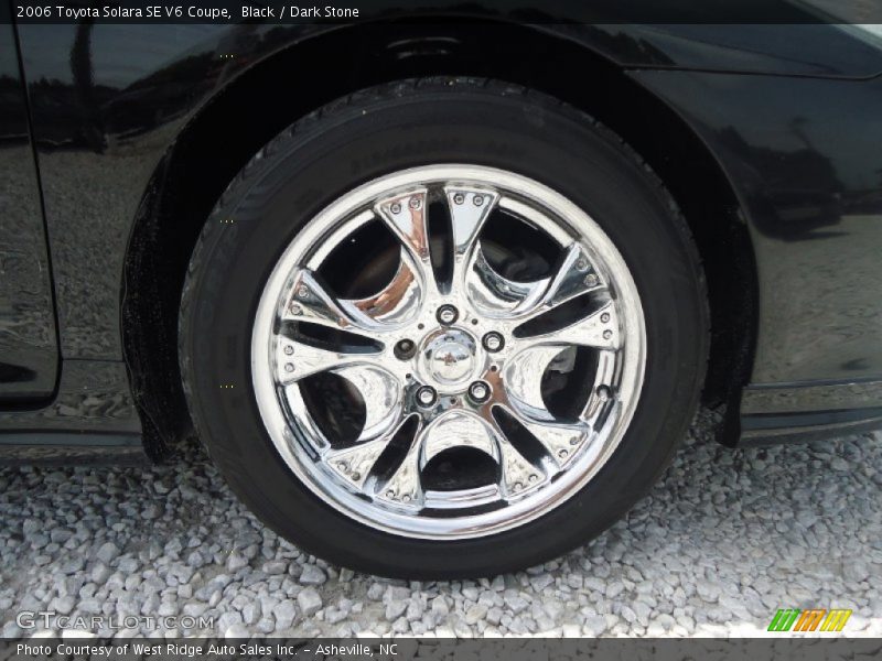 Black / Dark Stone 2006 Toyota Solara SE V6 Coupe