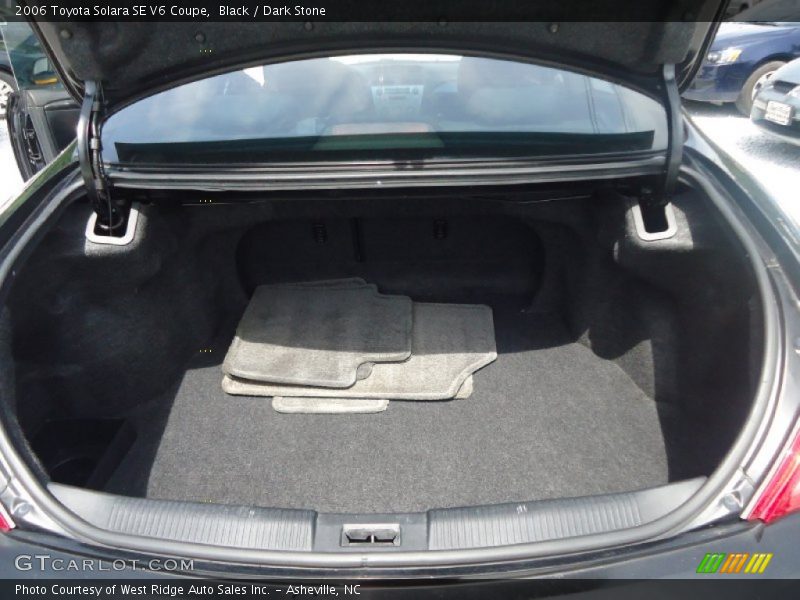 Black / Dark Stone 2006 Toyota Solara SE V6 Coupe