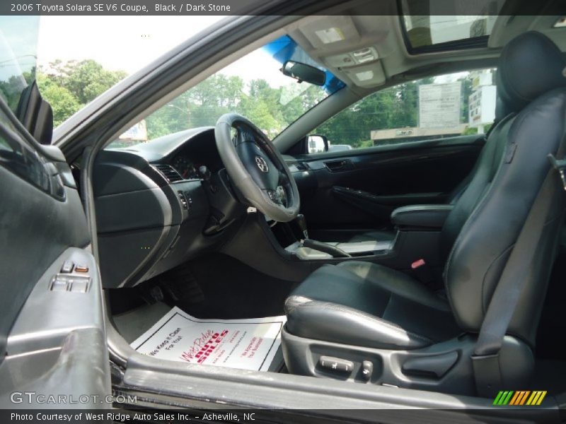 Black / Dark Stone 2006 Toyota Solara SE V6 Coupe