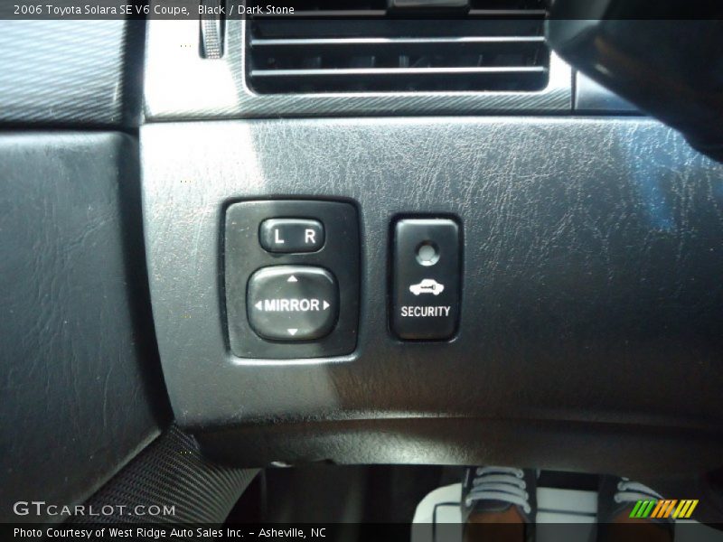 Black / Dark Stone 2006 Toyota Solara SE V6 Coupe
