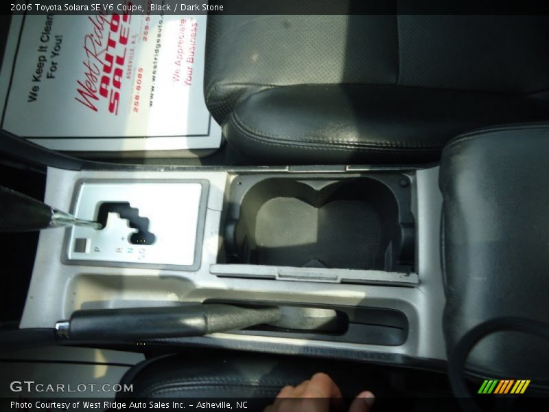 Black / Dark Stone 2006 Toyota Solara SE V6 Coupe
