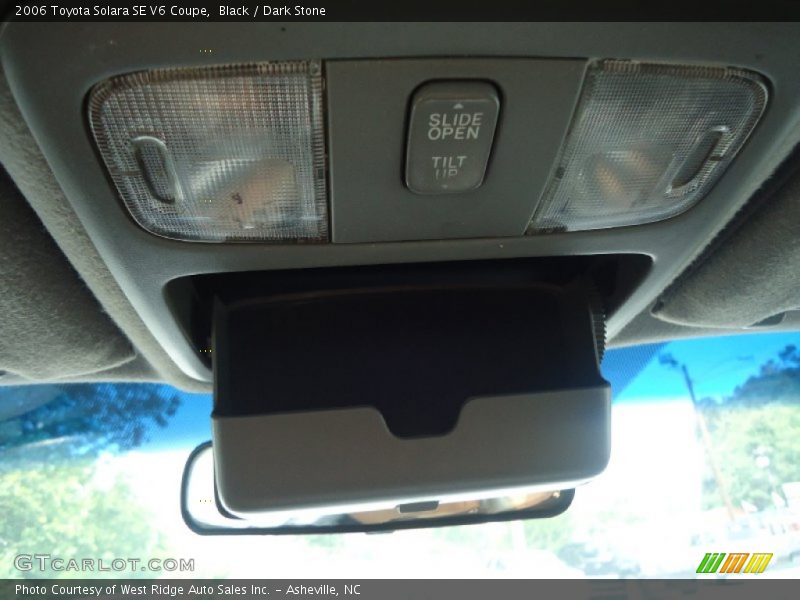 Black / Dark Stone 2006 Toyota Solara SE V6 Coupe
