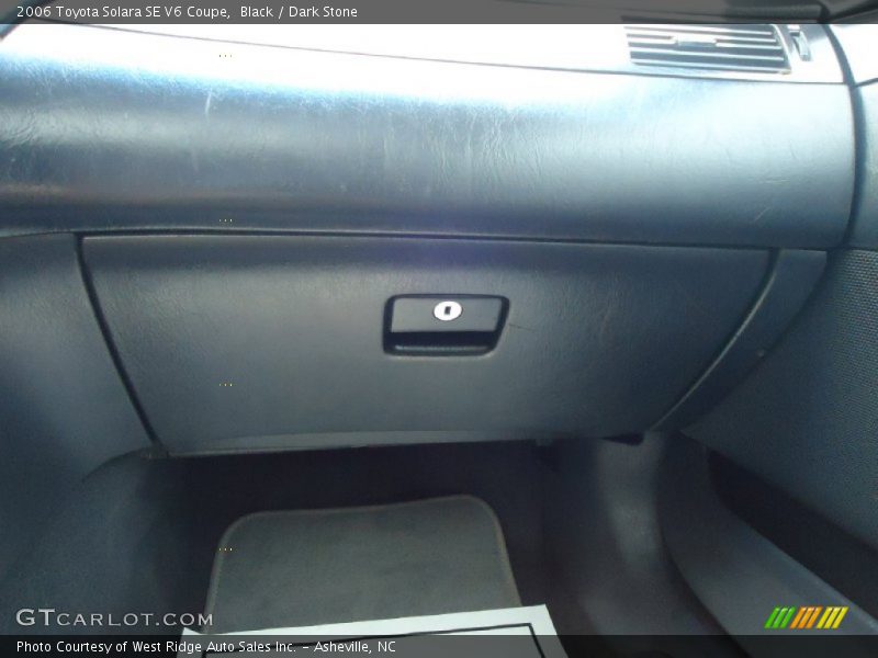 Black / Dark Stone 2006 Toyota Solara SE V6 Coupe