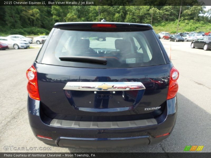 Blue Velvet Metallic / Jet Black 2015 Chevrolet Equinox LS