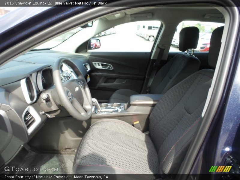 Blue Velvet Metallic / Jet Black 2015 Chevrolet Equinox LS