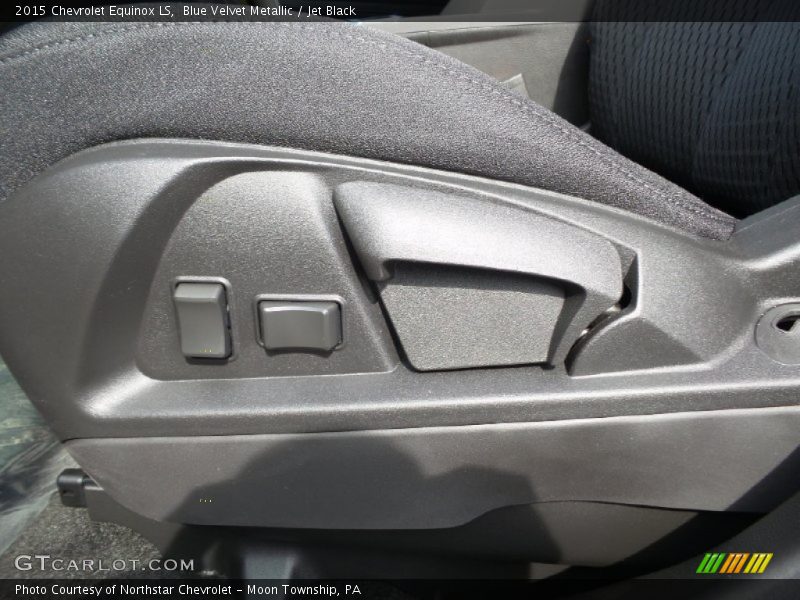 Blue Velvet Metallic / Jet Black 2015 Chevrolet Equinox LS